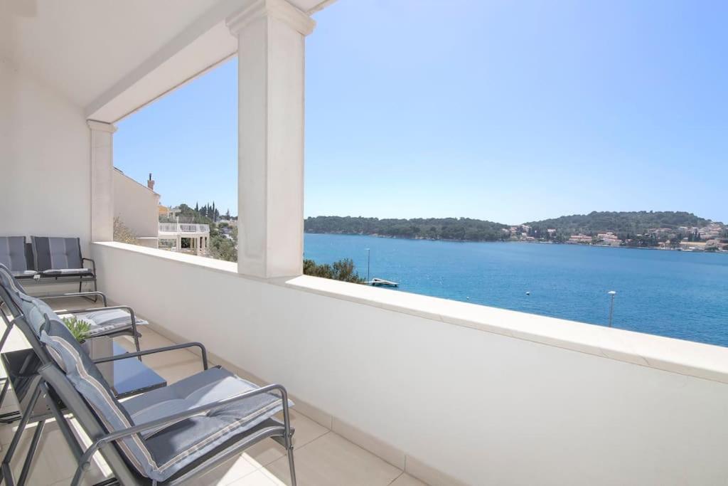 Seaside Apartment M Zaton 5 - Sea View & Parking Luaran gambar